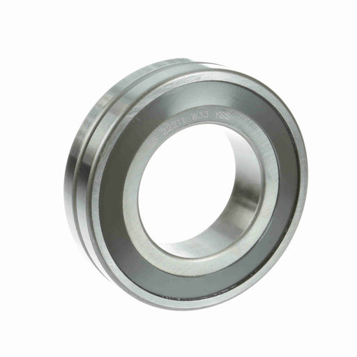 Spherical Roller Bearings 100mm OD 55mm ID Single Seal 25mm Wide Tapered Bore C3 Series 222 Oil Hole and Groove 