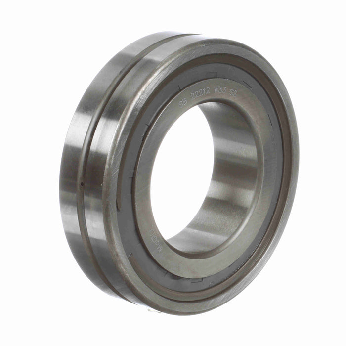 Spherical Roller Bearings 110mm OD 60mm ID Single Seal 28mm Wide Cylindrical Bore C0 Series 222 Oil Hole and Groove 