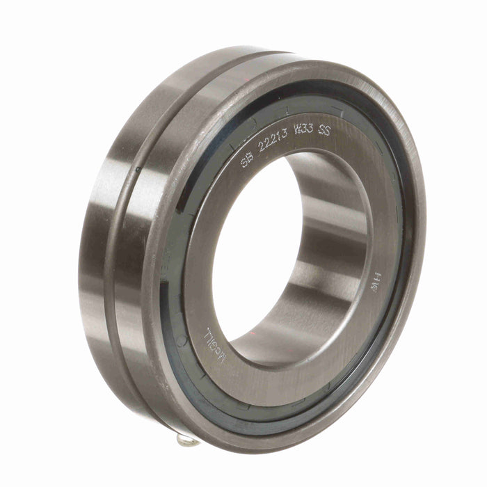 Spherical Roller Bearings 120mm OD 65mm ID Single Seal 31mm Wide Cylindrical Bore C0 Series 222 Oil Hole and Groove 