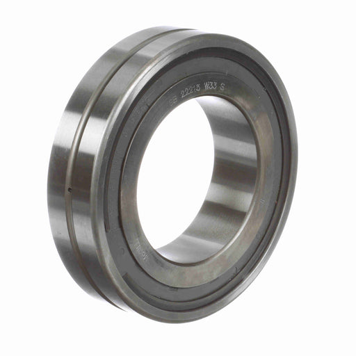 Spherical Roller Bearings 130mm OD 75mm ID Single Seal 31mm Wide Cylindrical Bore C0 Series 222 Oil Hole and Groove 