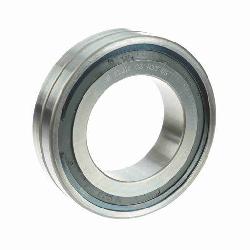 Spherical Roller Bearings 130mm OD 75mm ID Unsealed 31mm Wide Cylindrical Bore C3 Series 222 Oil Hole and Groove 