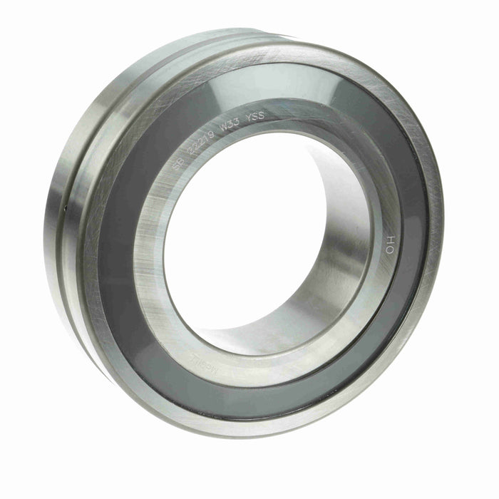 Spherical Roller Bearings 170mm OD 95mm ID Double Seal 43mm Wide Cylindrical Bore C0 Series 222 Oil Hole and Groove 