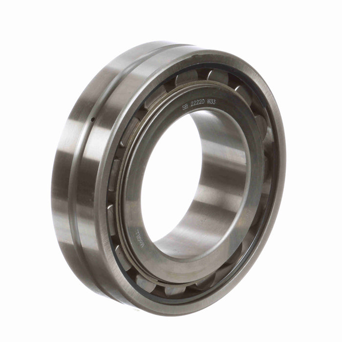 Spherical Roller Bearings 180mm OD 100mm ID Unsealed 46mm Wide Cylindrical Bore C0 Series 222 Oil Hole and Groove 