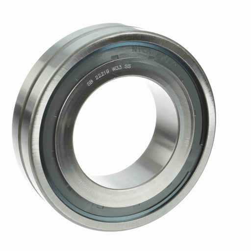 Spherical Roller Bearings 180mm OD 100mm ID Single Seal 46mm Wide Tapered Bore C3 Series 222 Oil Hole and Groove 