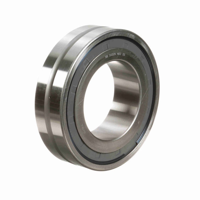 Spherical Roller Bearings 215mm OD 120mm ID Single Seal 58mm Wide Cylindrical Bore C0 Series 222 Oil Hole and Groove 