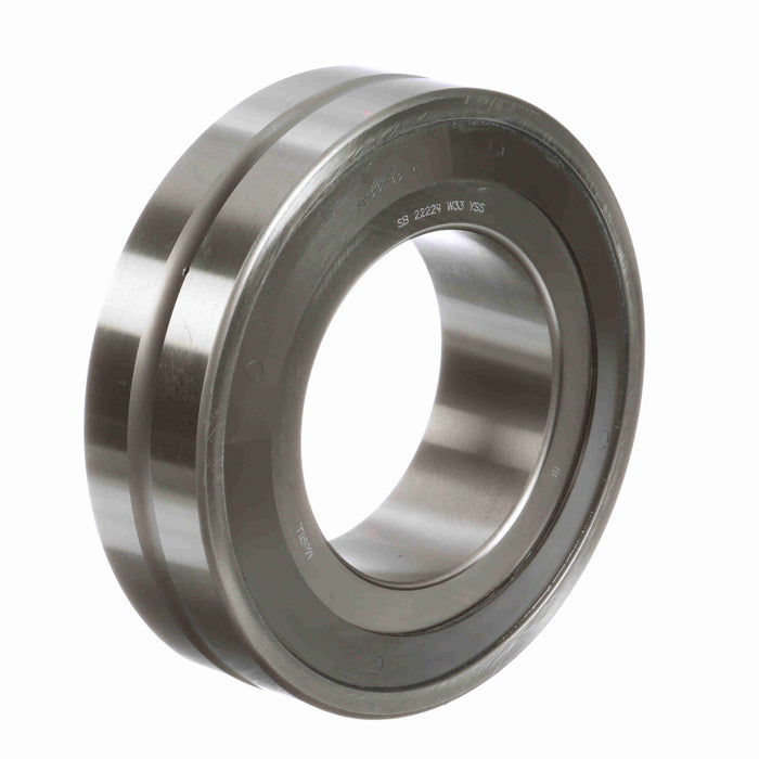 Spherical Roller Bearings 215mm OD 120mm ID Double Seal 58mm Wide Cylindrical Bore C0 Series 222 Oil Hole and Groove 