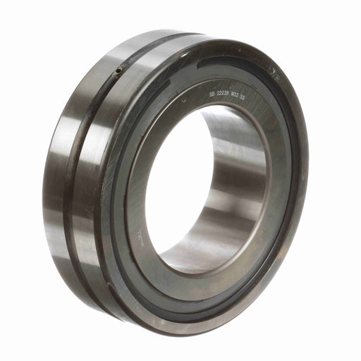 Spherical Roller Bearings 230mm OD 130mm ID Single Seal 64mm Wide Cylindrical Bore C0 Series 222 Oil Hole and Groove 