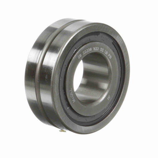 Spherical Roller Bearings 90mm OD 40mm ID Single Seal 33mm Wide Cylindrical Bore C0 Series 223 Oil Hole and Groove 