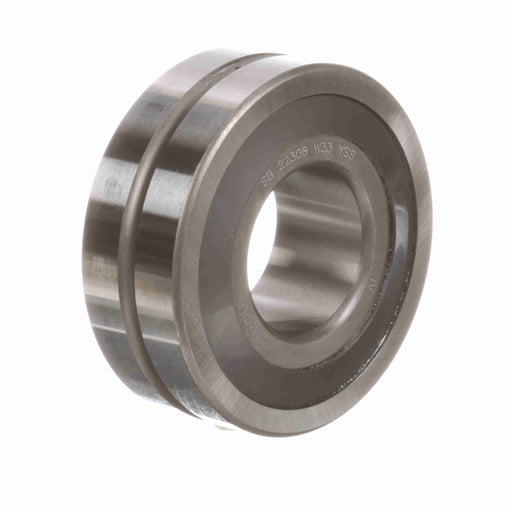 Spherical Roller Bearings 90mm OD 40mm ID Double Seal 33mm Wide Cylindrical Bore C0 Series 223 Oil Hole and Groove 