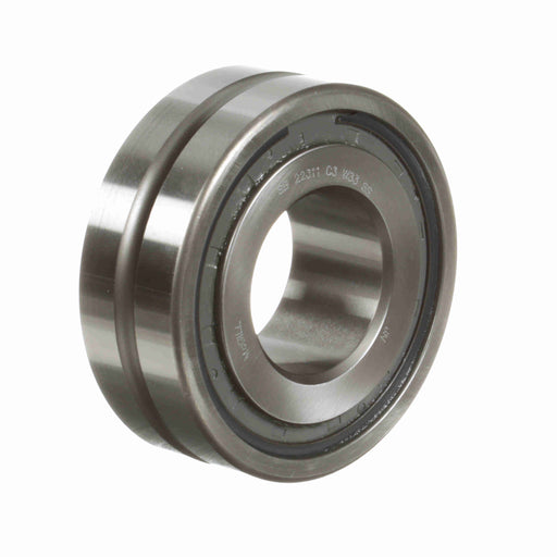 Spherical Roller Bearings 120mm OD 55mm ID Single Seal 43mm Wide Cylindrical Bore C3 Series 223 Oil Hole and Groove 