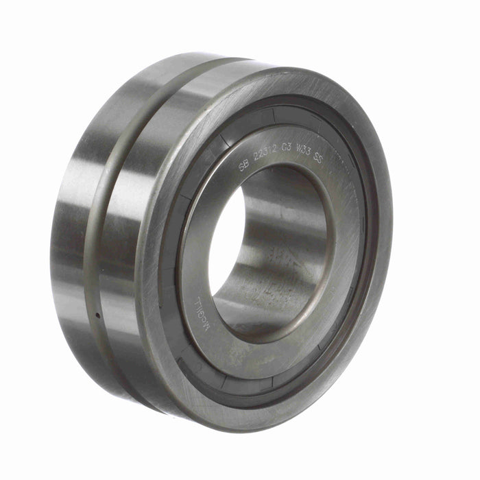 Spherical Roller Bearings 130mm OD 60mm ID Single Seal 46mm Wide Cylindrical Bore C3 Series 223 Oil Hole and Groove 