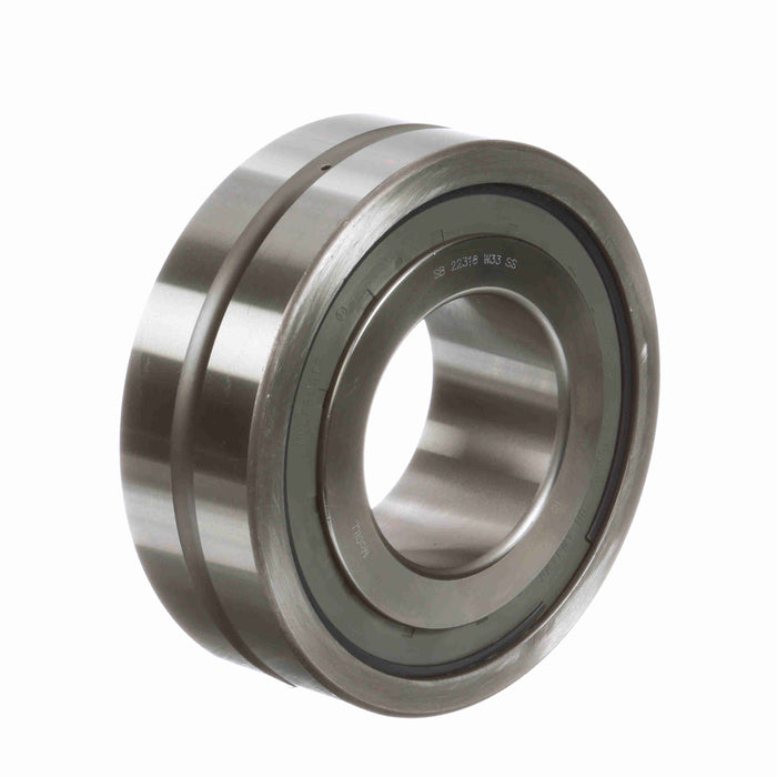 Spherical Roller Bearings 190mm OD 90mm ID Single Seal 64mm Wide Cylindrical Bore C0 Series 223 Oil Hole and Groove 