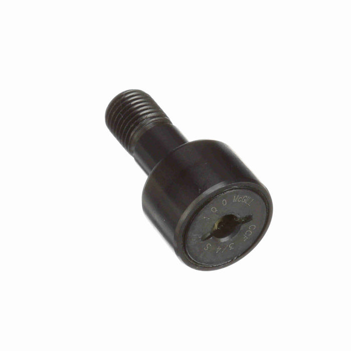 Cam Follower Bearings Stud Mount Crowned OD 1/2" OD #10-32 Thread Sealed Screwdriver Slot Narrow Roller Width 