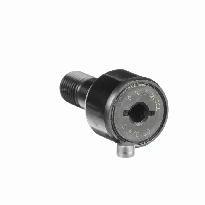 Cam Follower Bearings Stud Mount 3/4" OD 3/8"-24 Thread Sealed Screwdriver Slot Cylindrical OD 