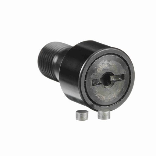 Cam Follower Bearings Stud Mount Heavy Stud 1" OD 5/8"-18 Thread Unsealed Screwdriver Slot Cylindrical OD 