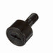 Cam Follower Bearings Stud Mount 1-1/4" OD 1/2"-20 Thread Sealed Screwdriver Slot Cylindrical OD 