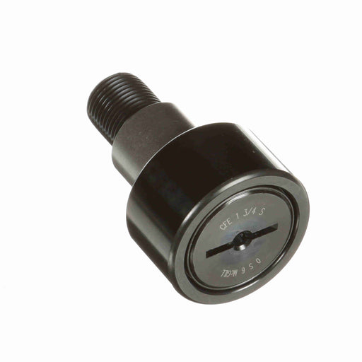 Cam Follower Bearings Stud Mount Eccentric Bushing 1-1/4" OD 1/2"-20 Thread Sealed Screwdriver Slot Cylindrical OD 