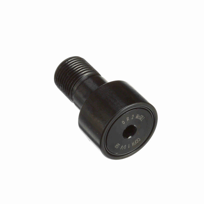 Cam Follower Bearings Stud Mount Crowned OD 1-1/4" OD 3/4"-16 Thread Sealed Hex Hole Heavy Stud 