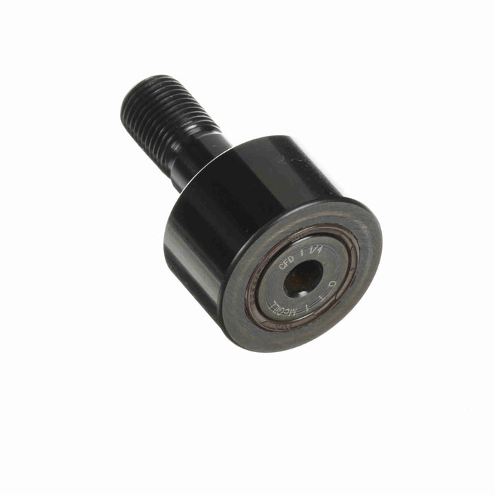 Cam Follower Bearings Stud Mount Heavy Duty 1-1/4" OD 1/2"-20 Thread Sealed Hex Hole Cylindrical OD 