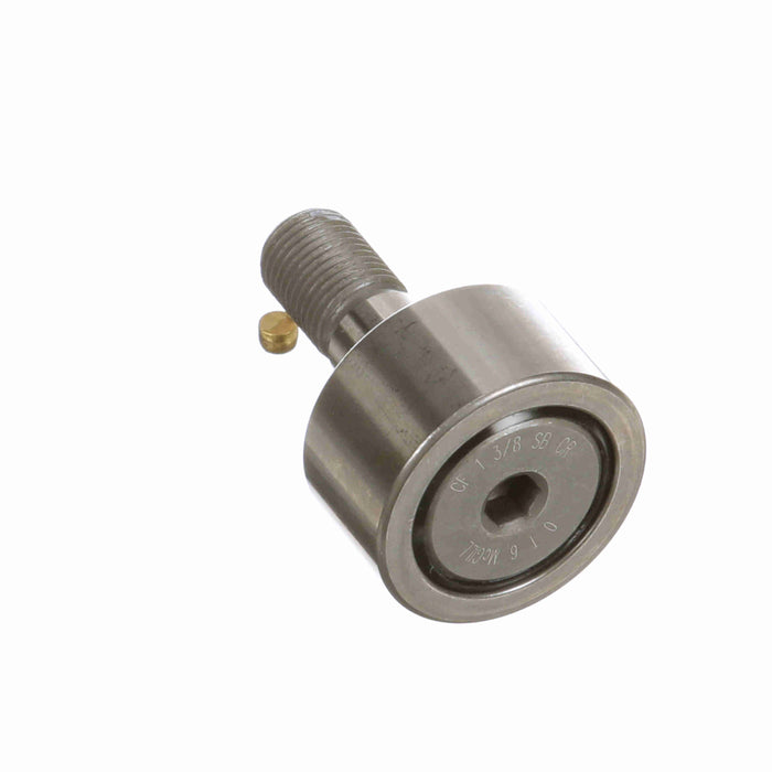 Cam Follower Bearings Stud Mount 1-3/8" OD 1/2"-20 Thread Sealed Hex Hole Corrosion Resistant Cylindrical OD 