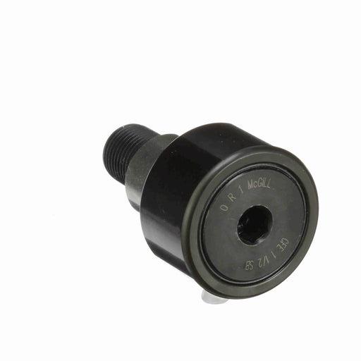 Cam Follower Bearings Stud Mount Eccentric Bushing 1-1/2" OD 5/8"-18 Thread Sealed Hex Hole Cylindrical OD 