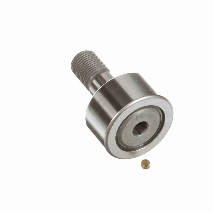 Cam Follower Bearings Stud Mount 1-5/8" OD 5/8"-18 Thread Sealed Hex Hole Corrosion Resistant Cylindrical OD 