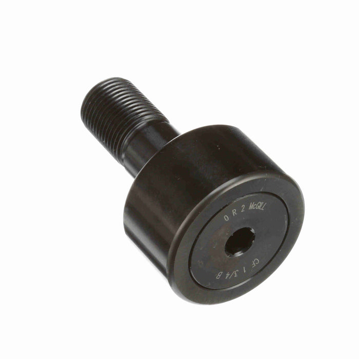 Cam Follower Bearings Stud Mount 1-3/4" OD 3/4"-16 Thread Unsealed Hex Hole Cylindrical OD 