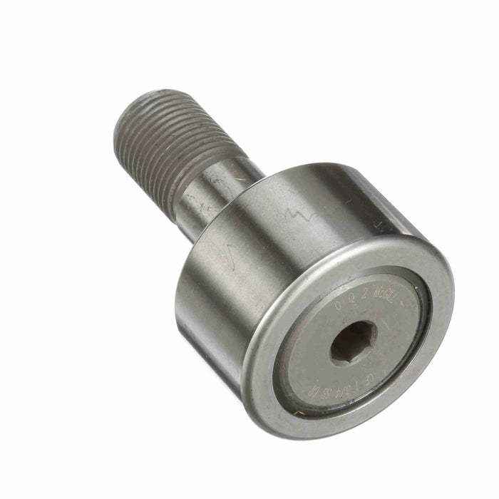 Cam Follower Bearings Stud Mount 1-3/4" OD 3/4"-16 Thread Sealed Hex Hole Corrosion Resistant Cylindrical OD 