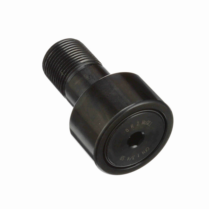 Cam Follower Bearings Stud Mount Heavy Stud 1-3/4" OD 1"-14 Thread Sealed Hex Hole Cylindrical OD 