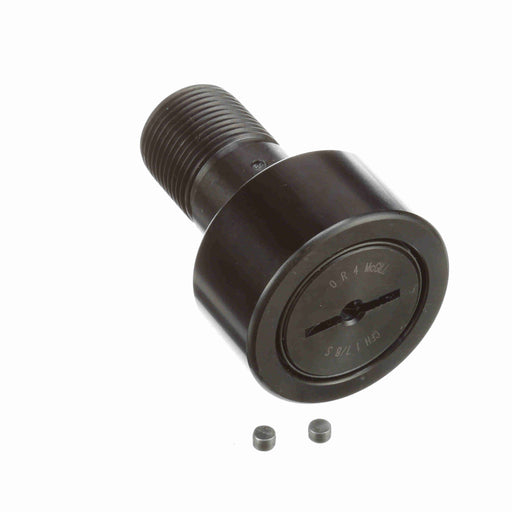 Cam Follower Bearings Stud Mount Heavy Stud 1-7/8" OD 1"-14 Thread Sealed Screwdriver Slot Cylindrical OD 