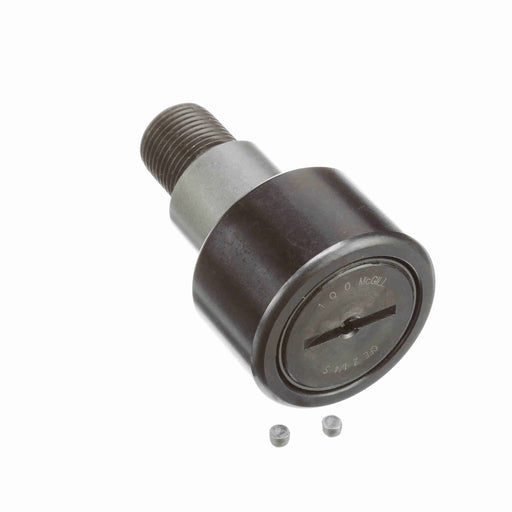 Cam Follower Bearings Stud Mount Eccentric Bushing 2" OD 7/8"-14 Thread Sealed Screwdriver Slot Cylindrical OD 