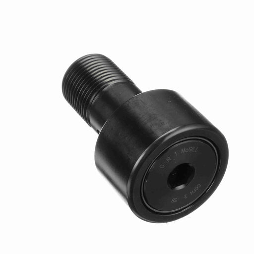 Cam Follower Bearings Stud Mount Crowned OD 2" OD 1-1/8"-12 Thread Sealed Screwdriver Slot Heavy Stud 