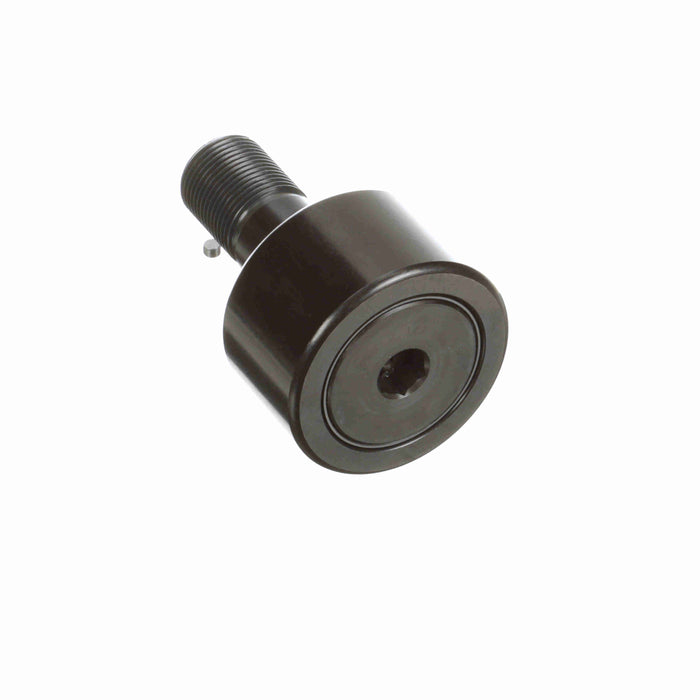 Cam Follower Bearings Stud Mount Bushing Style 2-1/2" OD 1"-14 Thread Sealed Hex Hole Cylindrical OD 