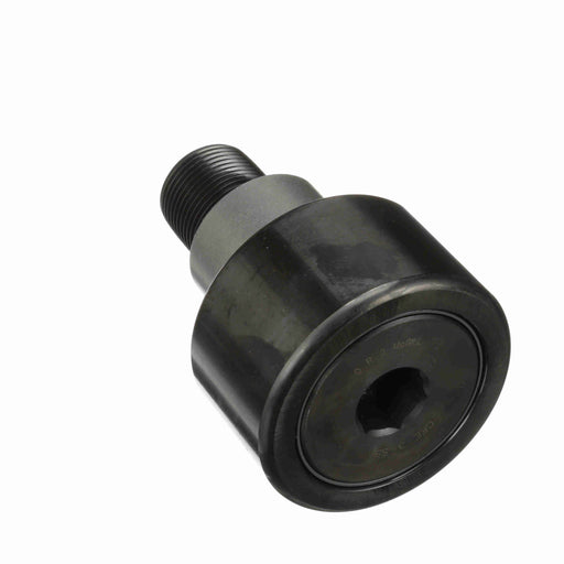 Cam Follower Bearings Stud Mount Eccentric Bushing 3" OD 1-1/4"-12 Thread Unsealed Hex Hole Cylindrical OD 