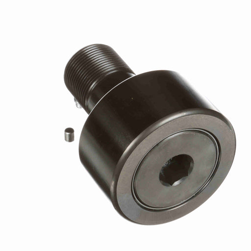 Cam Follower Bearings Stud Mount Crowned OD 3-1/4" OD 1-1/2"-12 Thread Sealed Hex Hole Heavy Stud 