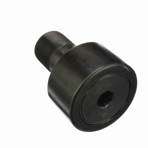 Cam Follower Bearings Stud Mount Crowned OD 3-1/2" OD 1-3/4"-12 Thread Sealed Hex Hole Heavy Stud 