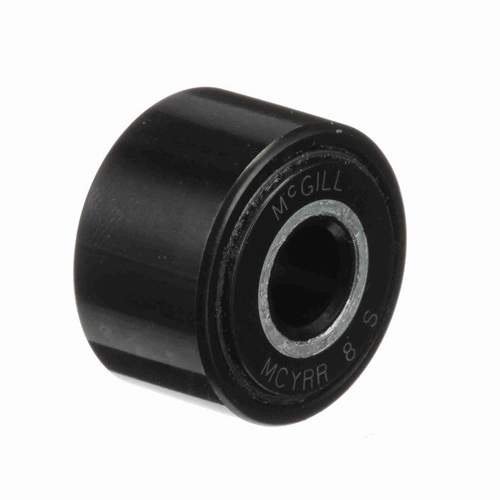 Cam Follower Bearings Yoke Mount Retained (Caged) Rolling Elements 24mm OD 8mm ID Sealed Crowned OD 