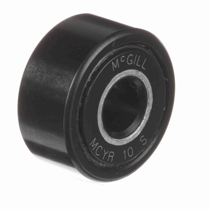 Cam Follower Bearings Yoke Mount 30mm OD 10mm ID Unsealed Cylindrical OD 