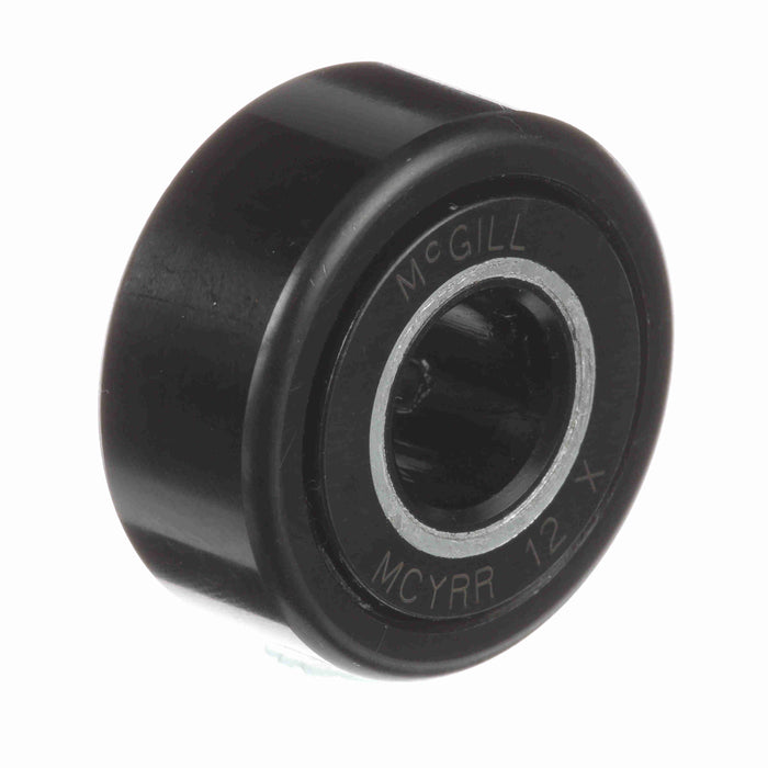 Cam Follower Bearings Yoke Mount Retained (Caged) Rolling Elements 32mm OD 12mm ID Unsealed Cylindrical OD 