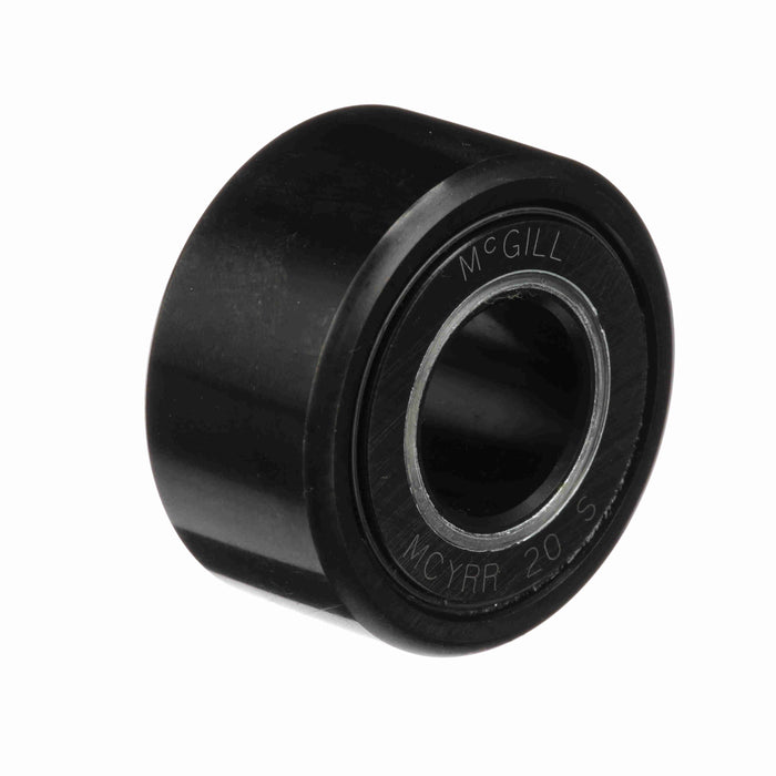 Cam Follower Bearings Yoke Mount Retained (Caged) Rolling Elements 47mm OD 20mm ID Sealed Crowned OD 