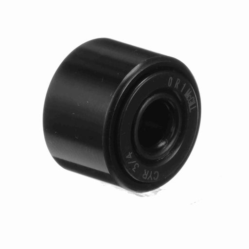 Cam Follower Bearings Yoke Mount 3/4" OD 1/4" ID Unsealed Cylindrical OD 