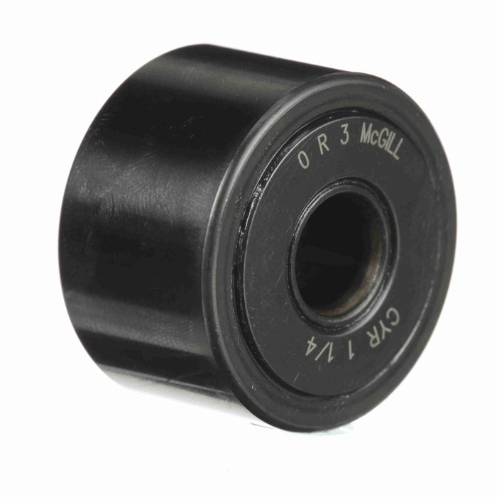 Cam Follower Bearings Yoke Mount 1-1/4" OD 3/8" ID Unsealed Cylindrical OD 