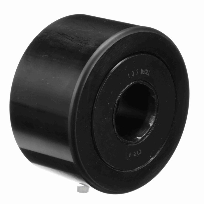 Cam Follower Bearings Yoke Mount 4" OD 1-1/4" ID Unsealed Cylindrical OD 