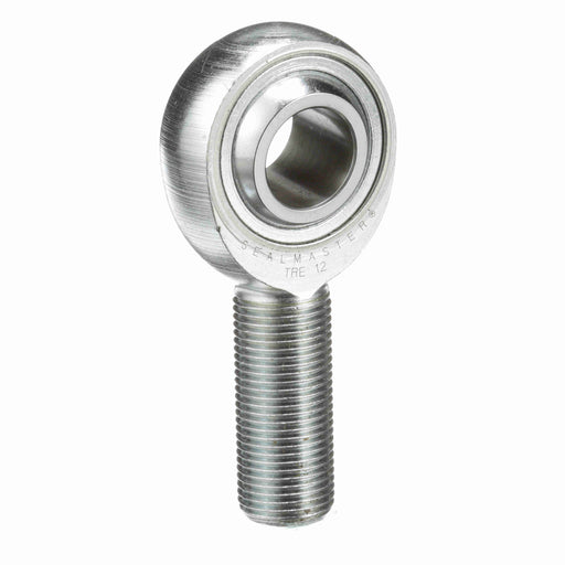 Rod Ends Precision Series Rod Ends 0.7500" ID Male Thread 3/4"-16 Thread Right Hand Thread Steel Body Corrosion Resistant Plated Body Heat Treated Body Chrome Plated 52100 Steel Ball 