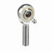 Rod Ends Commercial/Industrial Rod Ends 0.3750" ID Male Thread 3/8"-24 Thread Right Hand Thread Steel Body Corrosion Resistant Plated Body Heat Treated Body Chrome Plated 52100 Steel Ball Grease Fitting