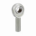 Rod Ends Precision Series Rod Ends 0.6250" ID Male Thread 5/8"-18 Thread Right Hand Thread Steel Body Corrosion Resistant Plated Body Heat Treated Body Chrome Plated 52100 Steel Ball 