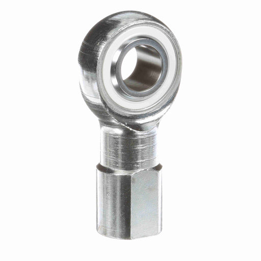 Rod Ends Commercial/Industrial Rod Ends 0.7500" ID Female Thread 3/4"-16 Thread Right Hand Thread Steel Body Corrosion Resistant Plated Body Heat Treated Body Chrome Plated 52100 Steel Ball 