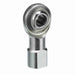 Rod Ends Commercial/Industrial Rod Ends 0.4375" ID Female Thread 7/16"-20 Thread Right Hand Thread Steel Body Corrosion Resistant Plated Body Heat Treated Body Chrome Plated 52100 Steel Ball 