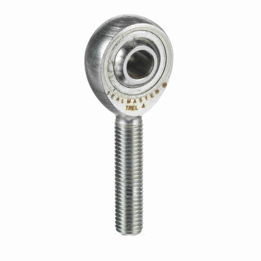 Rod Ends Precision Series Rod Ends 0.2500" ID Male Thread 1/4"-28 Thread Left Hand Thread Steel Body Corrosion Resistant Plated Body Heat Treated Body Chrome Plated 52100 Steel Ball 