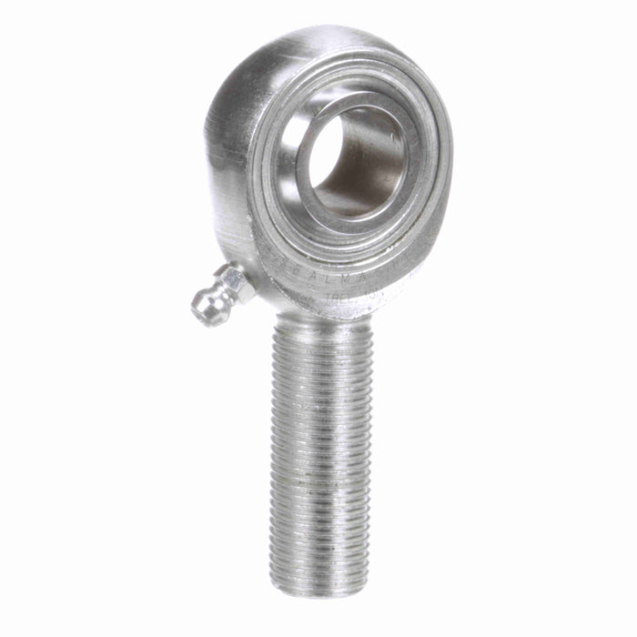 Rod Ends Precision Series Rod Ends 0.6250" ID Male Thread 5/8"-18 Thread Left Hand Thread Steel Body Corrosion Resistant Plated Body Heat Treated Body Chrome Plated 52100 Steel Ball Grease Fitting